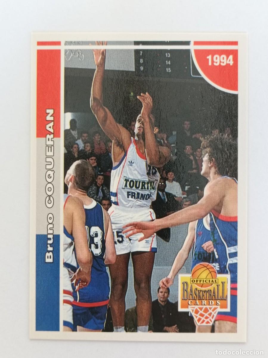 Coleccionismo deportivo: #162 BRUNO COQUERAN (FRANCIA) CARDS LNB FRANCIA 93/94 PANINI
