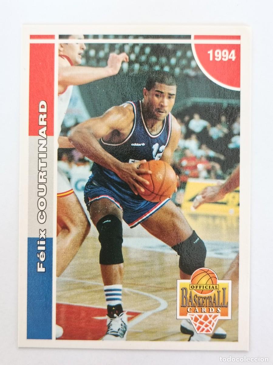 Coleccionismo deportivo: #163 FELIX COURTINARD (FRANCIA) CARDS LNB FRANCIA 93/94 PANINI
