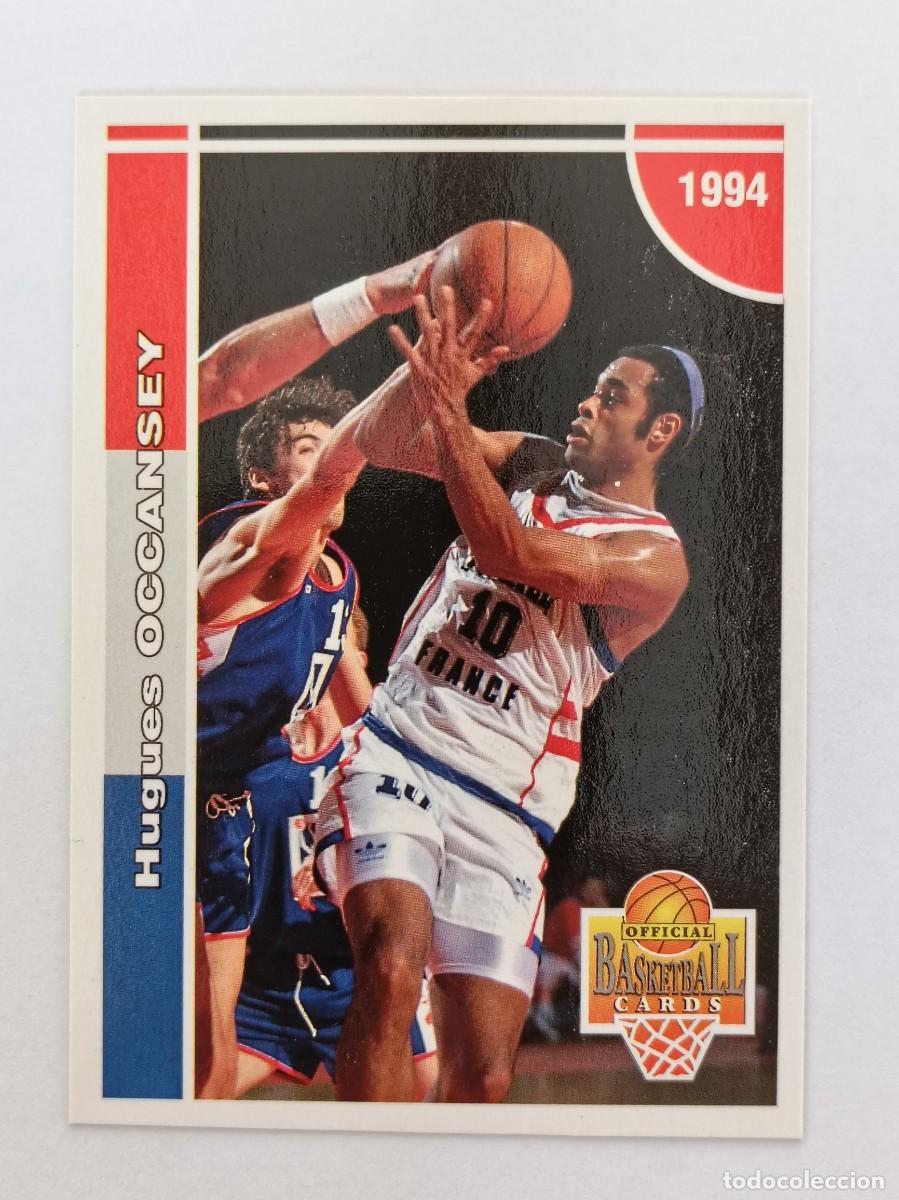 Coleccionismo deportivo: #167 HUGUES OCCANSEY (FRANCIA) CARDS LNB FRANCIA 93/94 PANINI