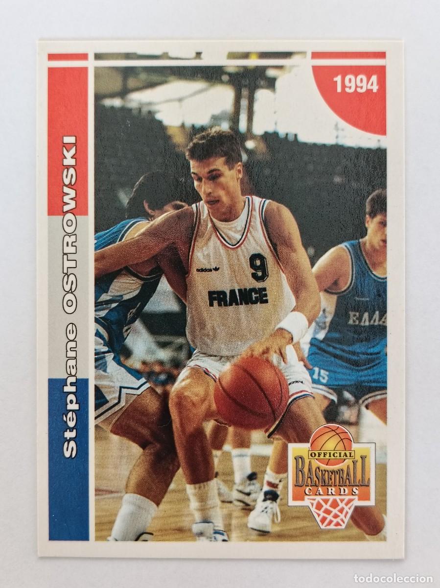 Coleccionismo deportivo: #168 STEPHANE OSTROWSKI (FRANCIA) CARDS LNB FRANCIA 93/94 PANINI
