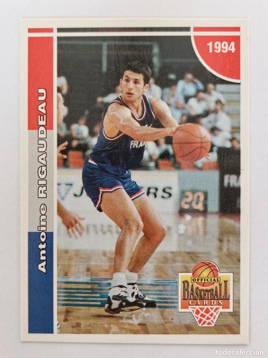 Coleccionismo deportivo: #169 ANTOINE RIGAUDEAU (FRANCIA) CARDS LNB FRANCIA 93/94 PANINI