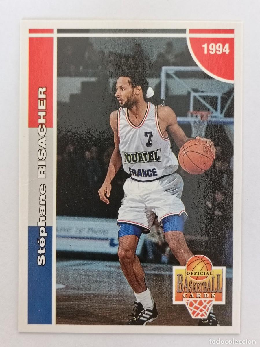 Coleccionismo deportivo: #170 STEPHANE RISACHER (FRANCIA) CARDS LNB FRANCIA 93/94 PANINI