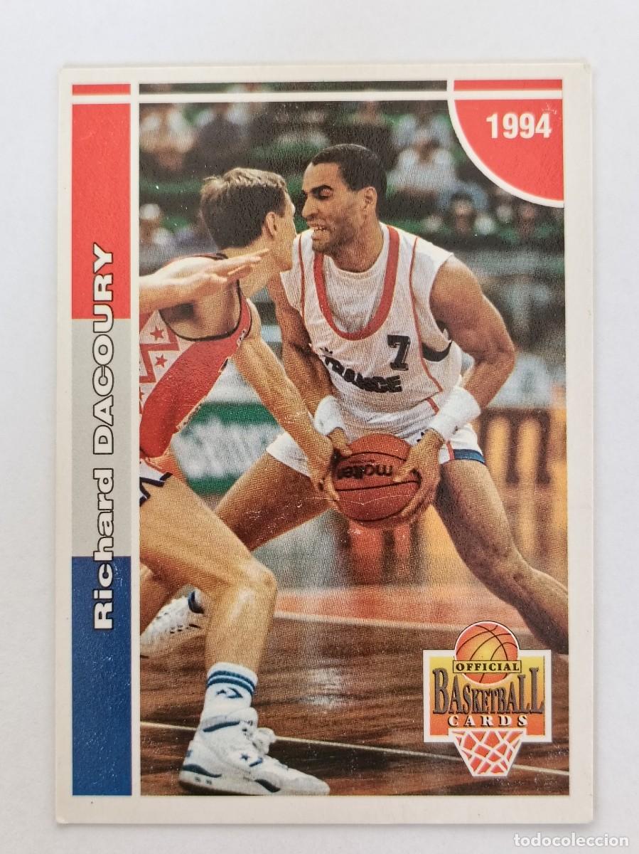 Coleccionismo deportivo: #171 RICHARD DACOURY (FRANCIA) CARDS LNB FRANCIA 93/94 PANINI