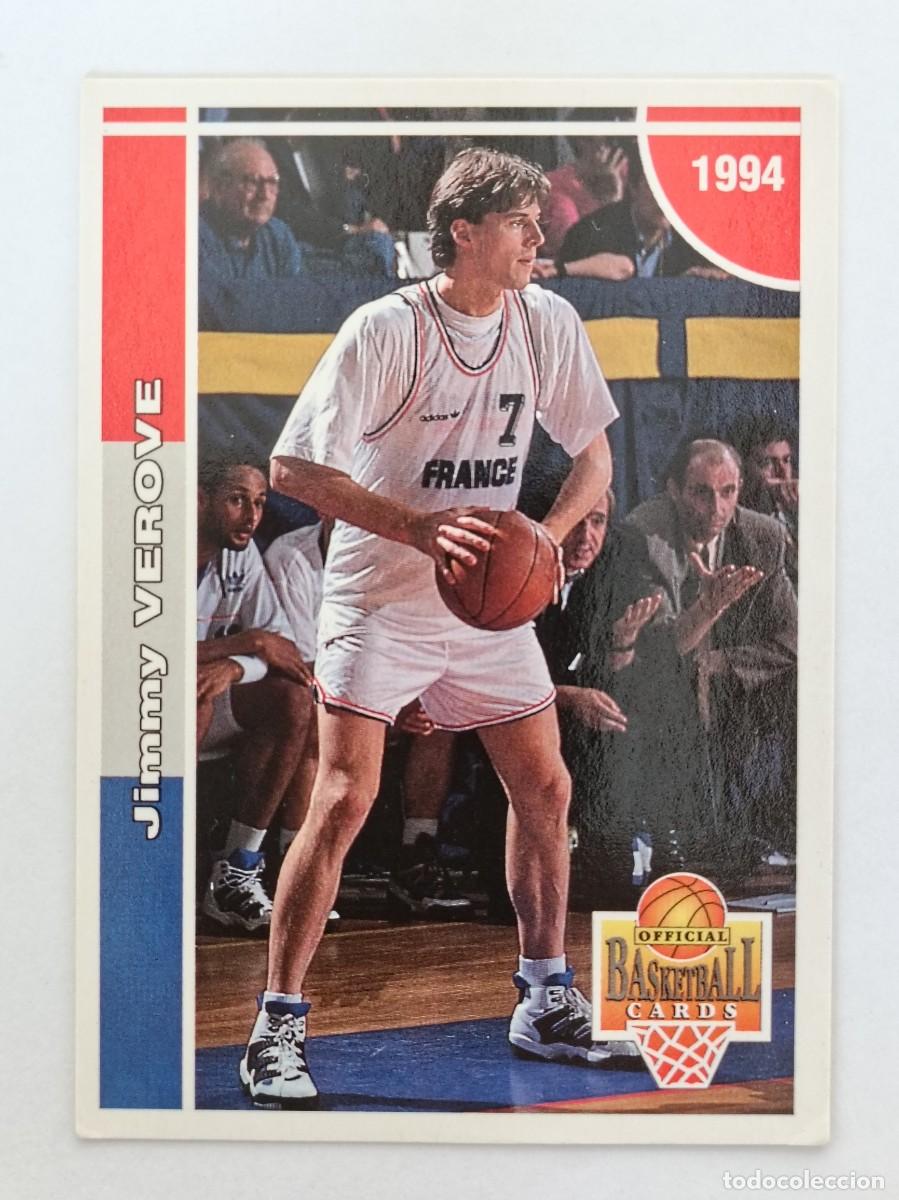 Coleccionismo deportivo: #172 JIMMY VEROVE (FRANCIA) CARDS LNB FRANCIA 93/94 PANINI