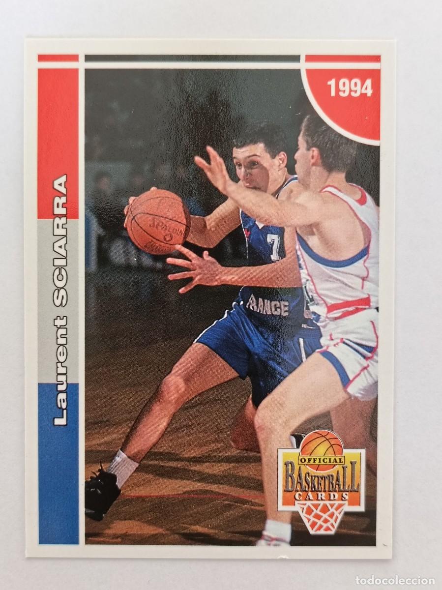 Coleccionismo deportivo: #173 LAURENT SCIARRA (FRANCIA) CARDS LNB FRANCIA 93/94 PANINI