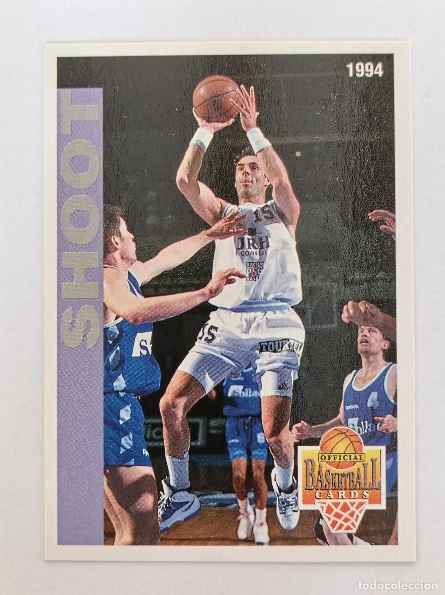 Coleccionismo deportivo: #176 TIRO CARDS LNB FRANCIA 93/94 PANINI