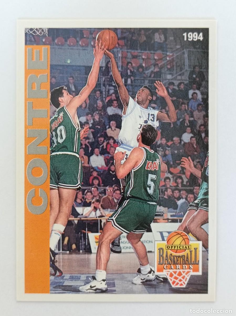 Coleccionismo deportivo: #178 TAPON CARDS LNB FRANCIA 93/94 PANINI