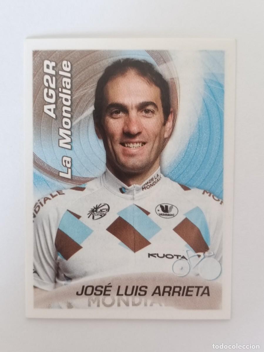 Coleccionismo deportivo: #3 JOSE LUIS ARRIETA AG2R CICLISMO SPRINT 2010 PANINI