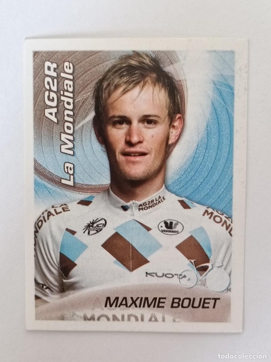 Coleccionismo deportivo: #4 MAXIME BOUET AG2R CICLISMO SPRINT 2010 PANINI