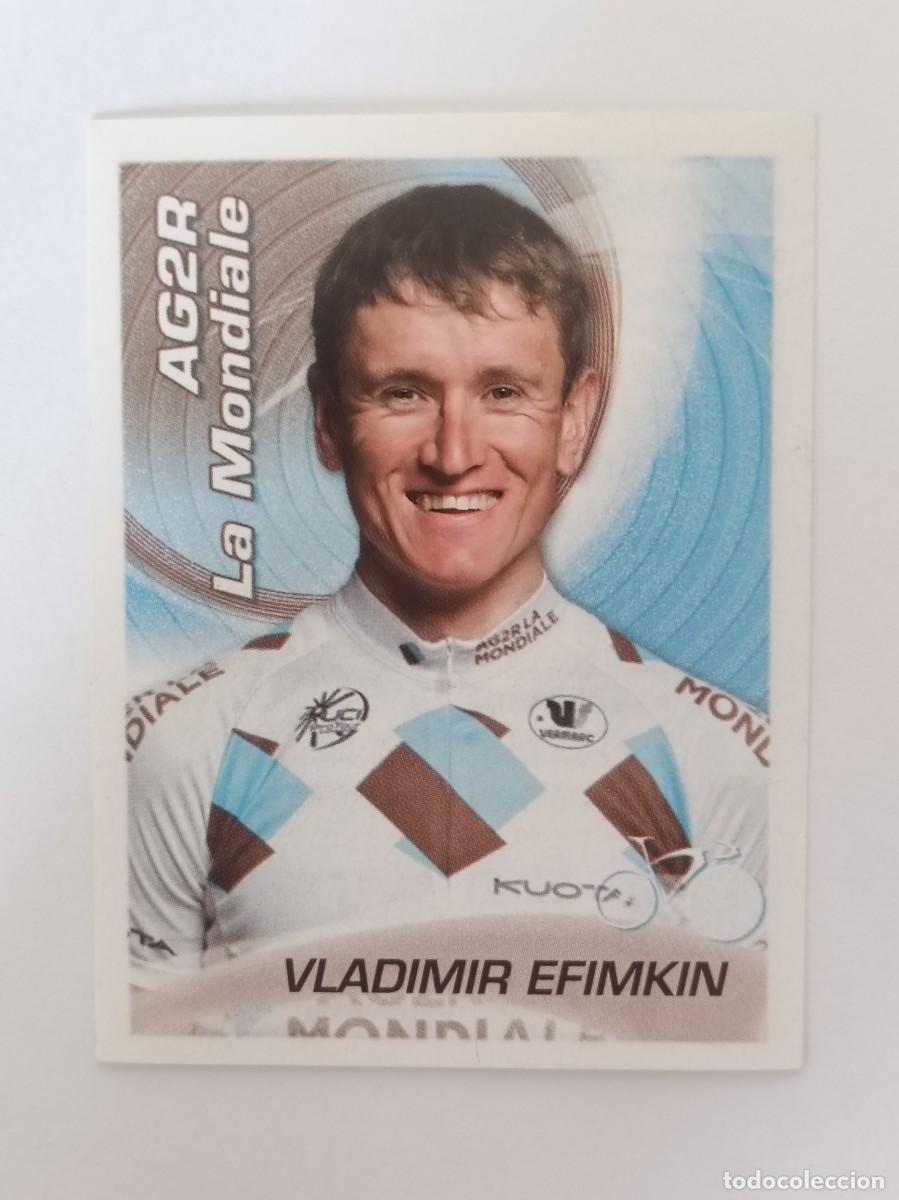 Coleccionismo deportivo: #8 VLADIMIR EFIMKIN AG2R CICLISMO SPRINT 2010 PANINI