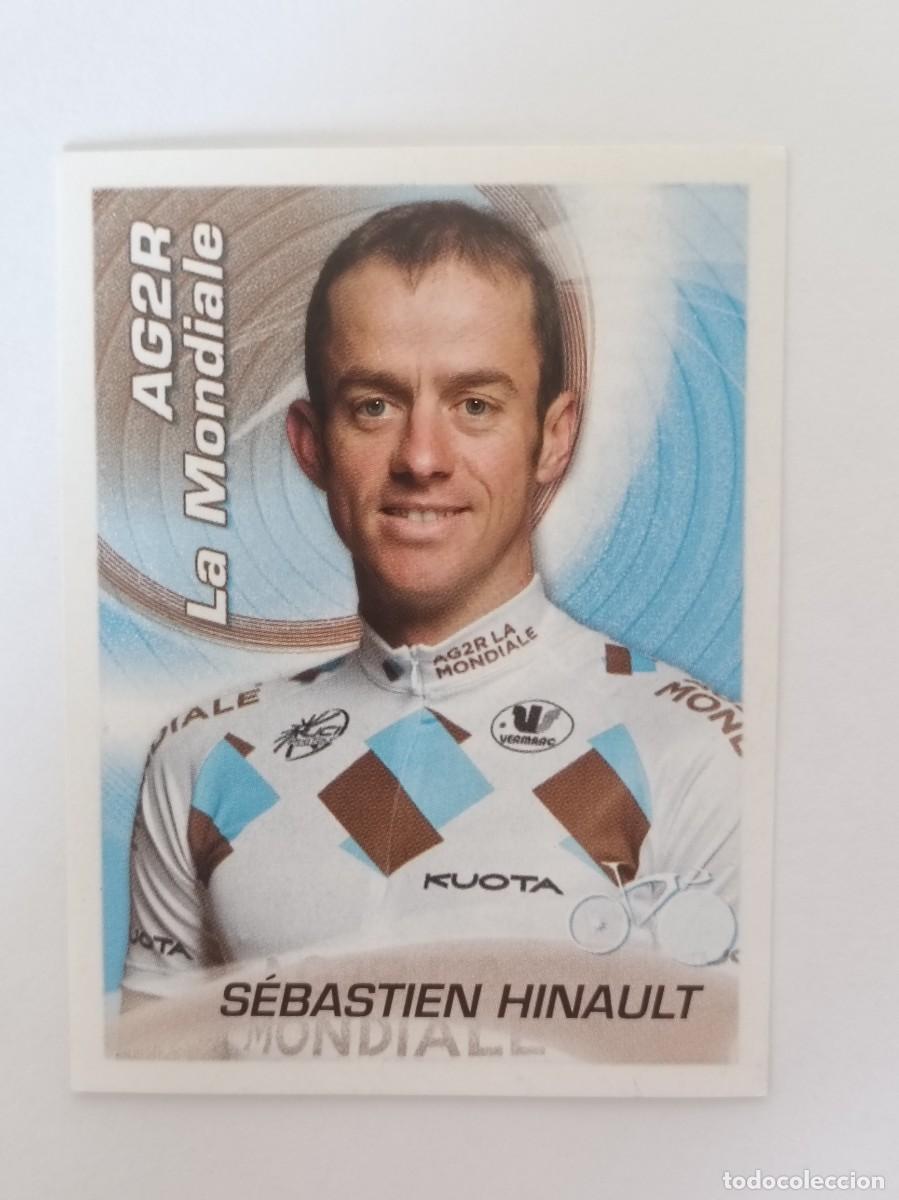 Coleccionismo deportivo: #11 SEBASTIEN HINAULT AG2R CICLISMO SPRINT 2010 PANINI