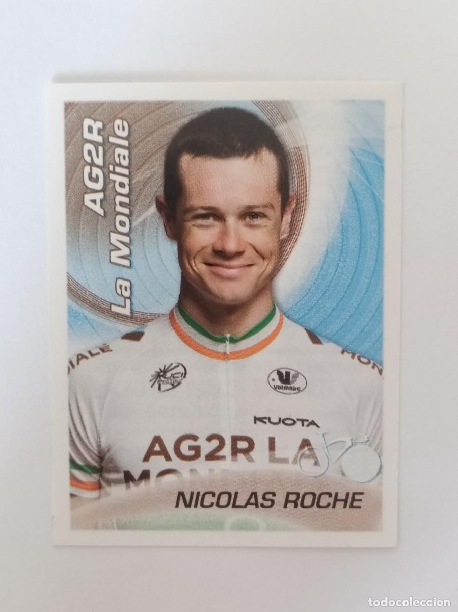 Coleccionismo deportivo: #15 NICOLAS ROCHE AG2R CICLISMO SPRINT 2010 PANINI