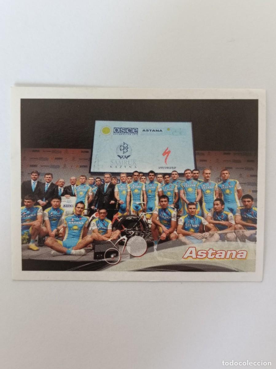Coleccionismo deportivo: #18 EQUIPO ASTANA CICLISMO SPRINT 2010 PANINI