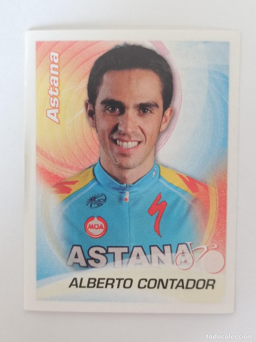 Coleccionismo deportivo: #21 ALBERTO CONTADOR ASTANA CICLISMO SPRINT 2010 PANINI