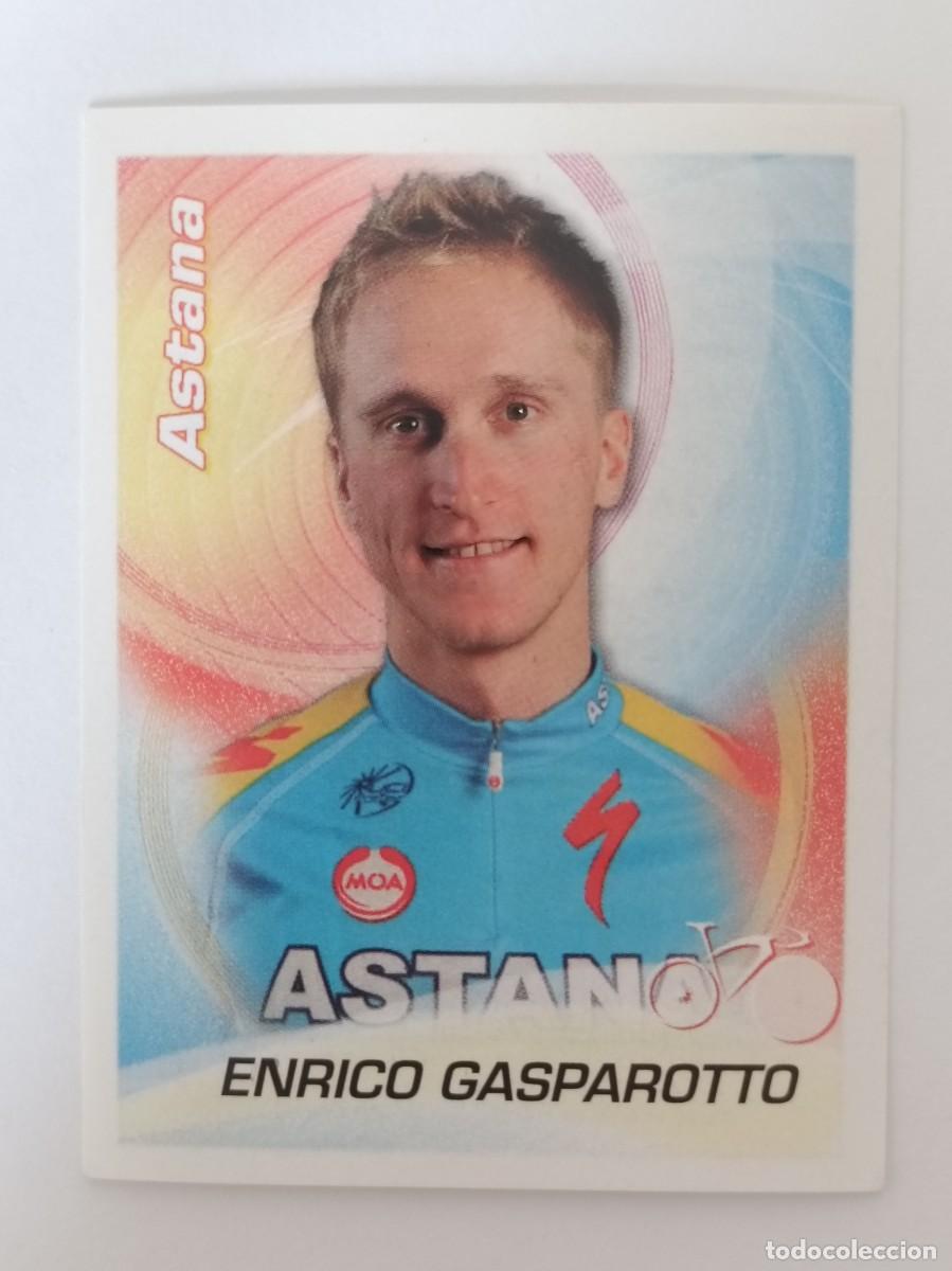Coleccionismo deportivo: #25 ENRICO GASPAROTTO ASTANA CICLISMO SPRINT 2010 PANINI