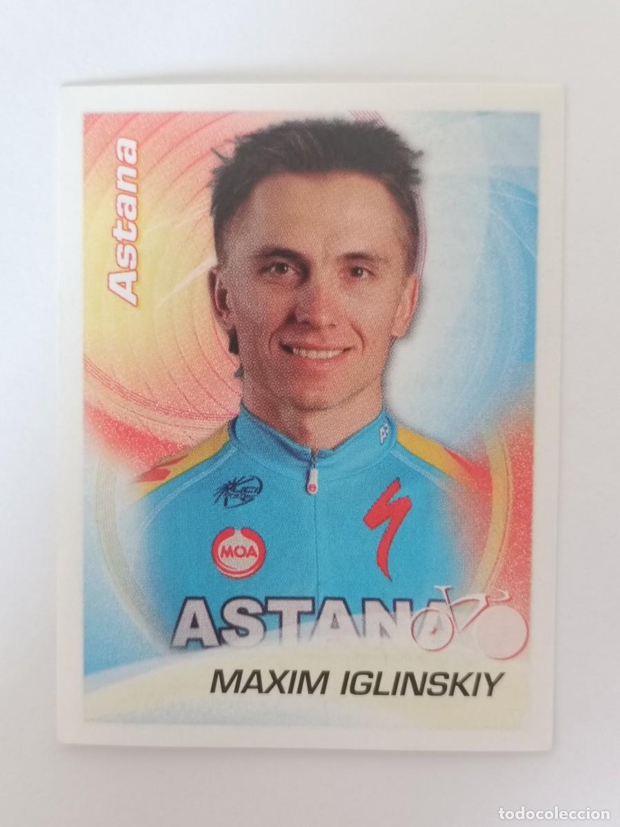 Coleccionismo deportivo: #27 MAXIM IGLINSKIY ASTANA CICLISMO SPRINT 2010 PANINI