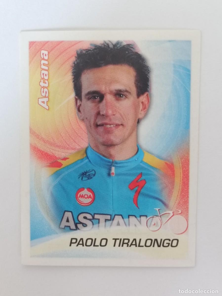 Coleccionismo deportivo: #32 PAOLO TIRALONGO ASTANA CICLISMO SPRINT 2010 PANINI