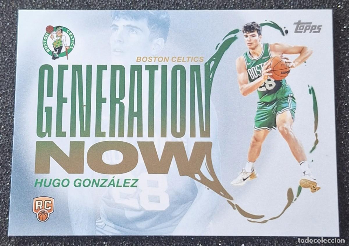 Coleccionismo deportivo: Hugo Gonzalez Boston Celtics Topps Basketball 2025-26 Rookie Rc Generation Now
