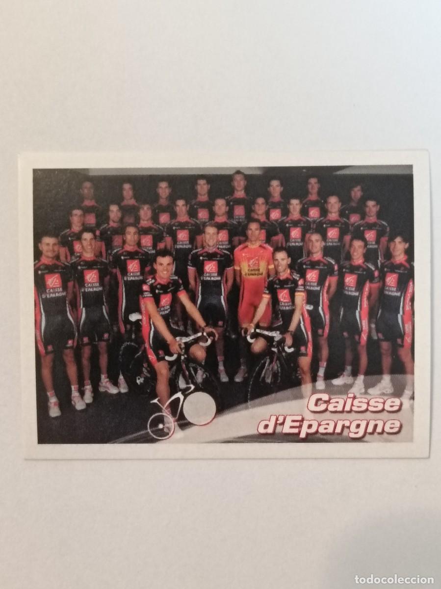 Coleccionismo deportivo: #52 EQUIPO (CAISSE D'EPARGNE) CICLISMO SPRINT 2010 PANINI