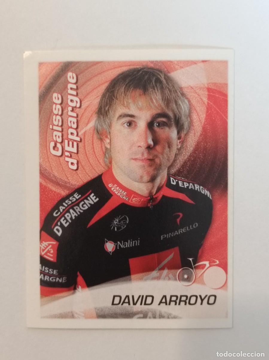 Coleccionismo deportivo: #54 DAVID ARROYO (CAISSE D'EPARGNE) CICLISMO SPRINT 2010 PANINI