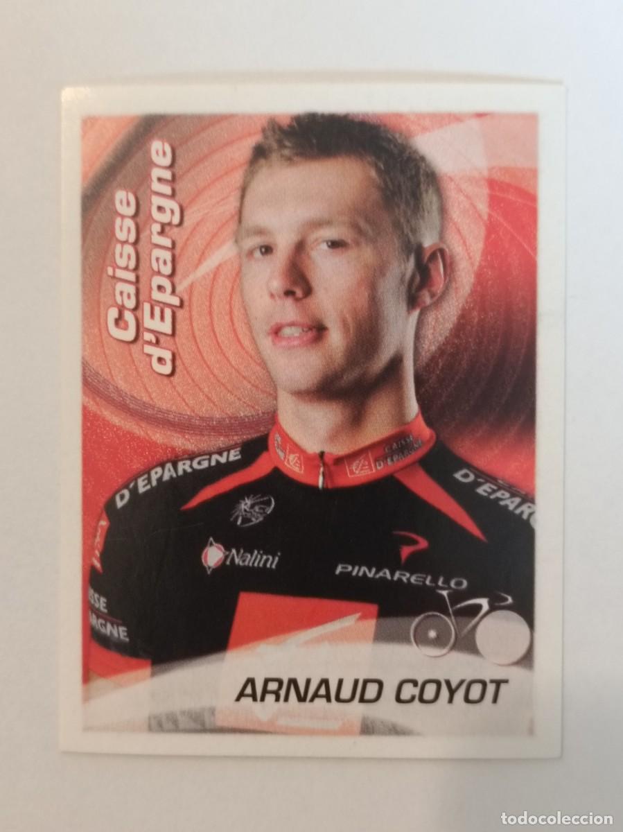 Coleccionismo deportivo: #57 ARNAUD COYOT (CAISSE D'EPARGNE) CICLISMO SPRINT 2010 PANINI