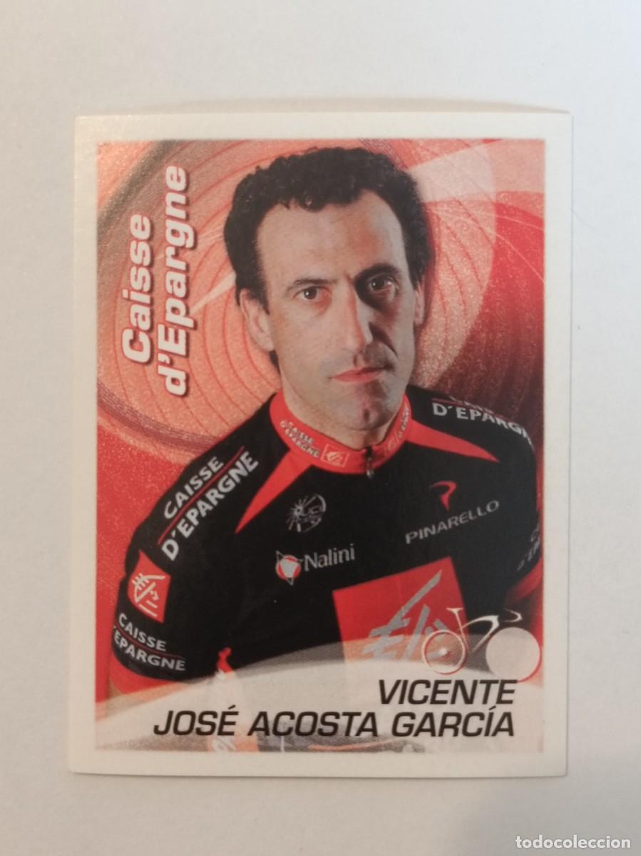 Coleccionismo deportivo: #59 VICENTE JOSE ACOSTA GARCIA (CAISSE D'EPARGNE) CICLISMO SPRINT 2010 PANINI