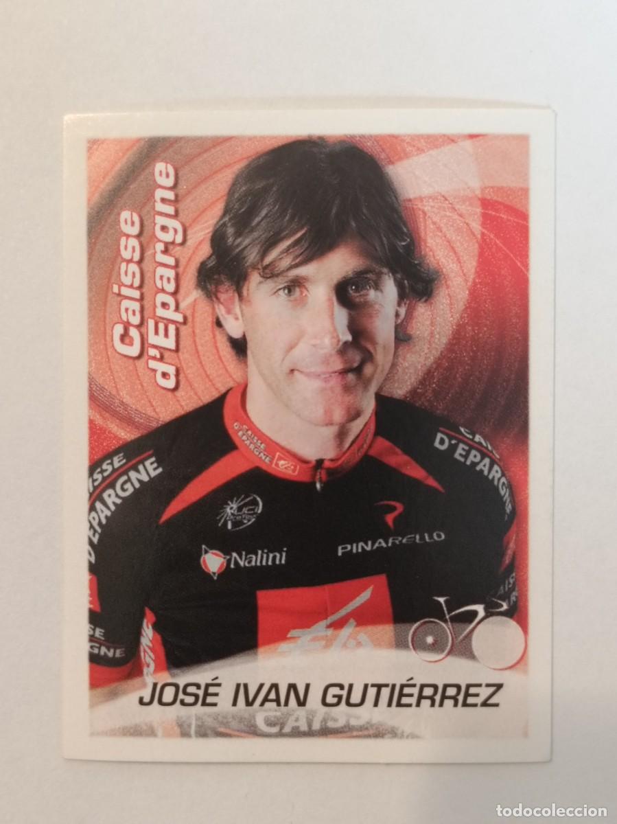 Coleccionismo deportivo: #60 JOSE IVAN GUTIERREZ (CAISSE D'EPARGNE) CICLISMO SPRINT 2010 PANINI