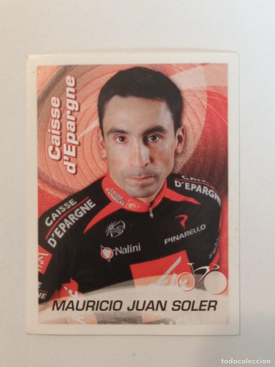 Coleccionismo deportivo: #65 MAURICIO JUAN SOLER (CAISSE D'EPARGNE) CICLISMO SPRINT 2010 PANINI