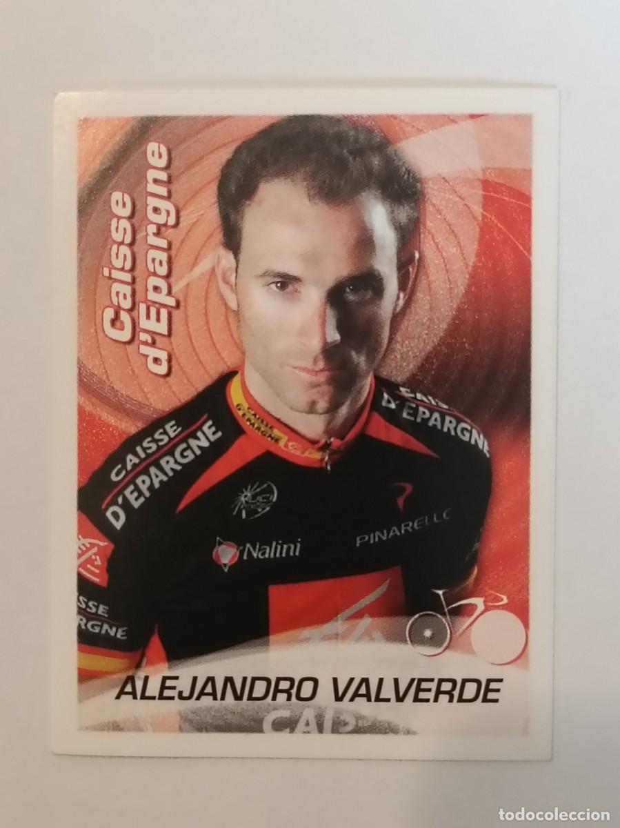 Coleccionismo deportivo: #67 ALEJANDRO VALVERDE (CAISSE D'EPARGNE) CICLISMO SPRINT 2010 PANINI