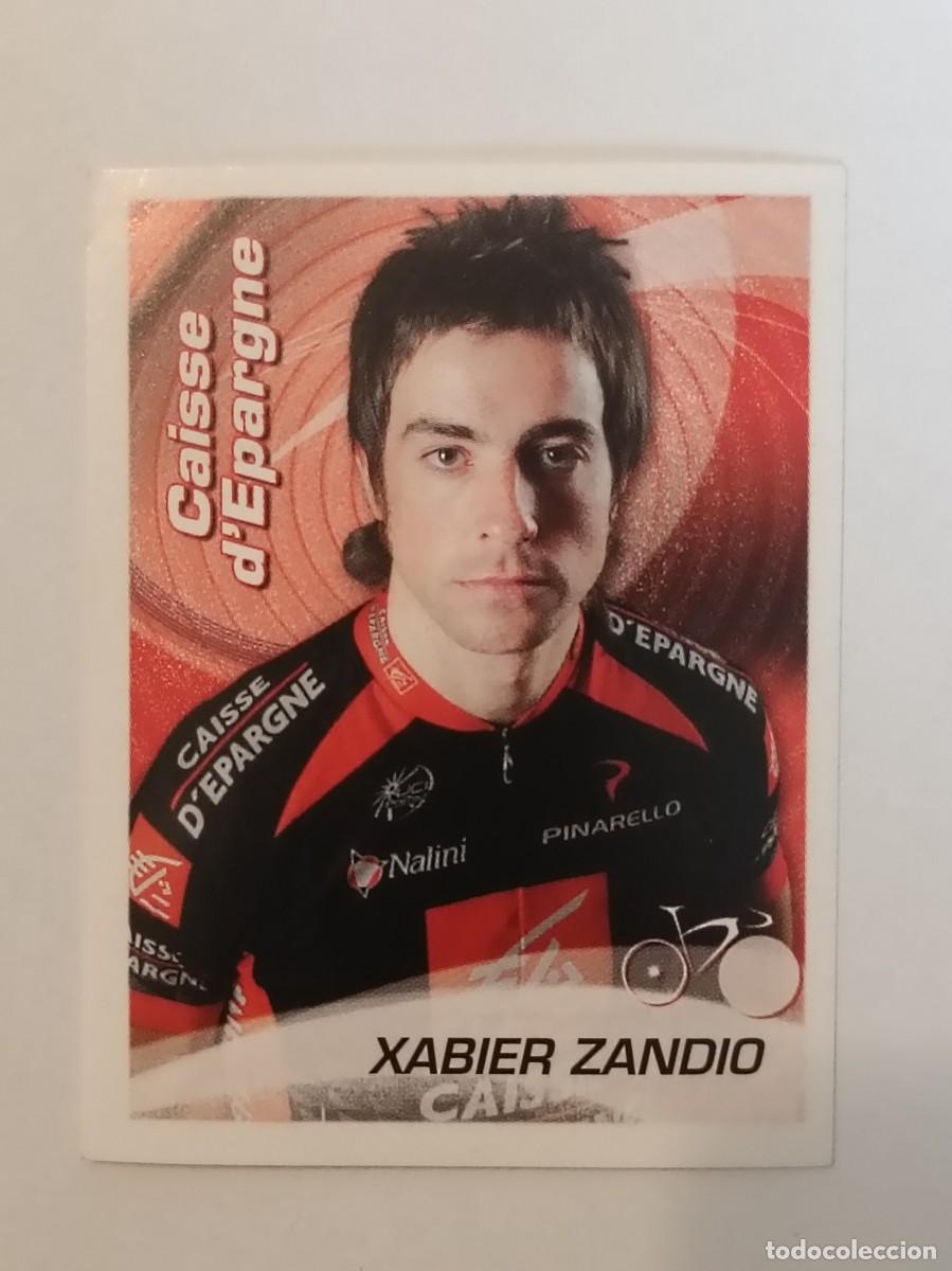 Sports collectibles: #68 XABIER ZANDIO (CAISSE D'EPARGNE) CICLISMO SPRINT 2010 PANINI