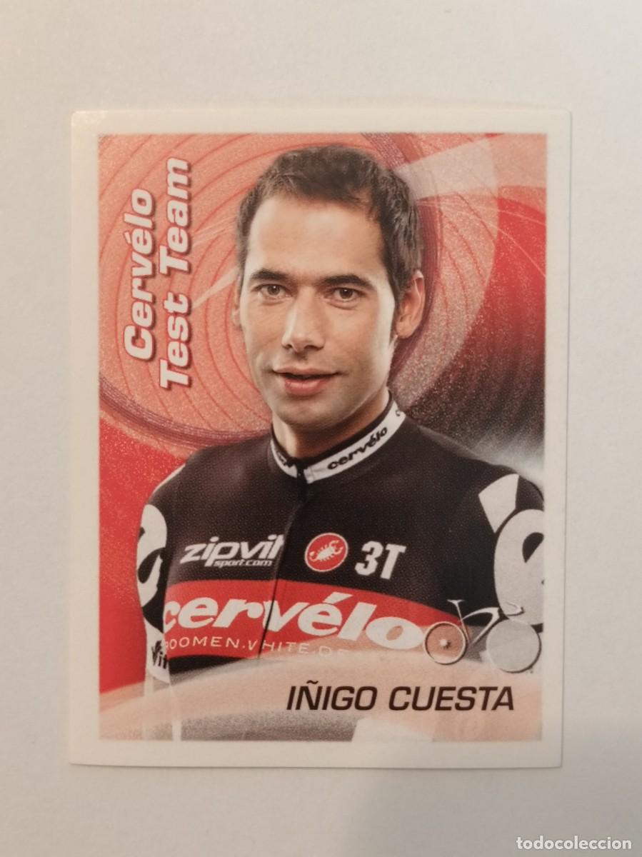 Collectionnisme sportif: #73 I&Ntilde;IGO CUESTA (CERVELO) CICLISMO SPRINT 2010 PANINI