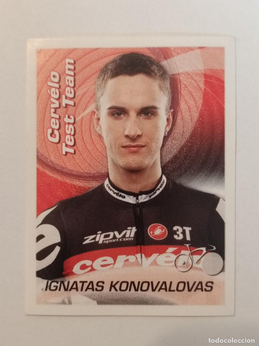 Collezionismo sportivo: #81 IGNATAS KONOVALOVAS (CERVELO) CICLISMO SPRINT 2010 PANINI