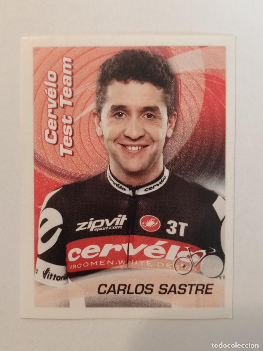 Coleccionismo deportivo: #85 CARLOS SASTRE (CERVELO) CICLISMO SPRINT 2010 PANINI