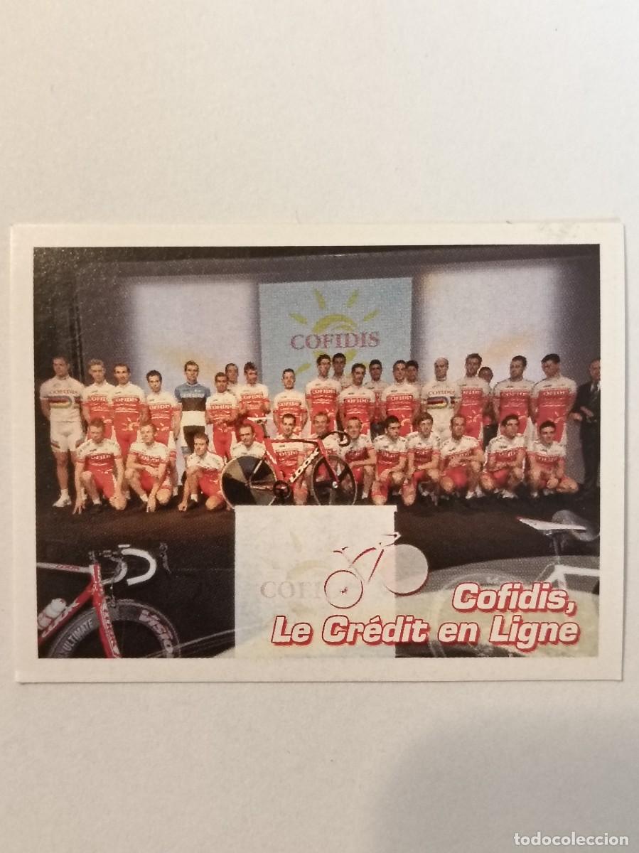 Coleccionismo deportivo: #86 EQUIPO (COFIDIS) CICLISMO SPRINT 2010 PANINI