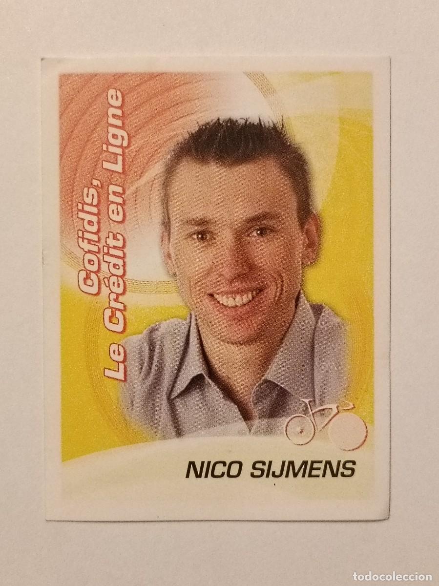 Coleccionismo deportivo: #100 NICO SIJMENS (COFIDIS) CICLISMO SPRINT 2010 PANINI