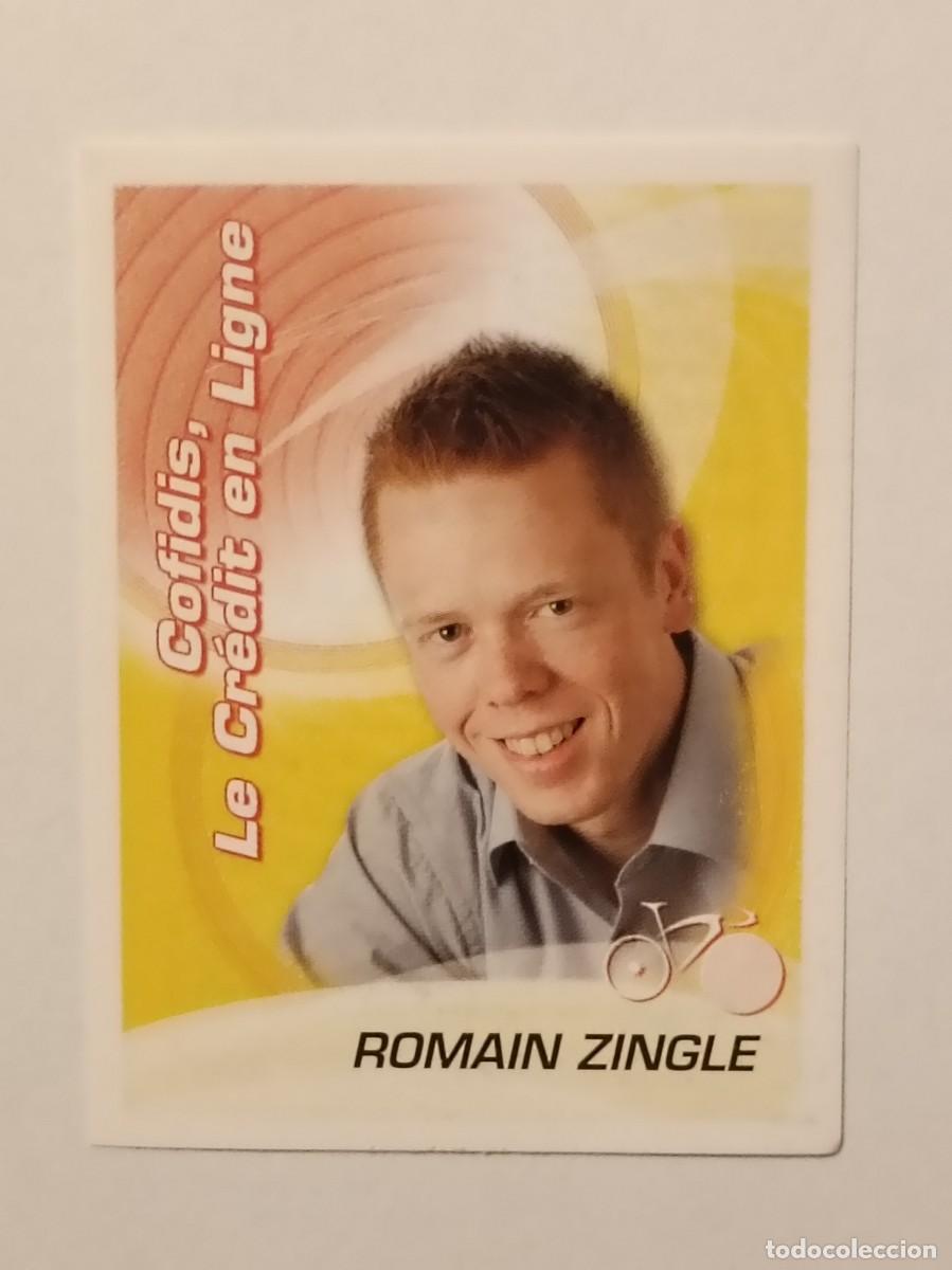 Coleccionismo deportivo: #102 ROMAIN ZINGLE (COFIDIS) CICLISMO SPRINT 2010 PANINI