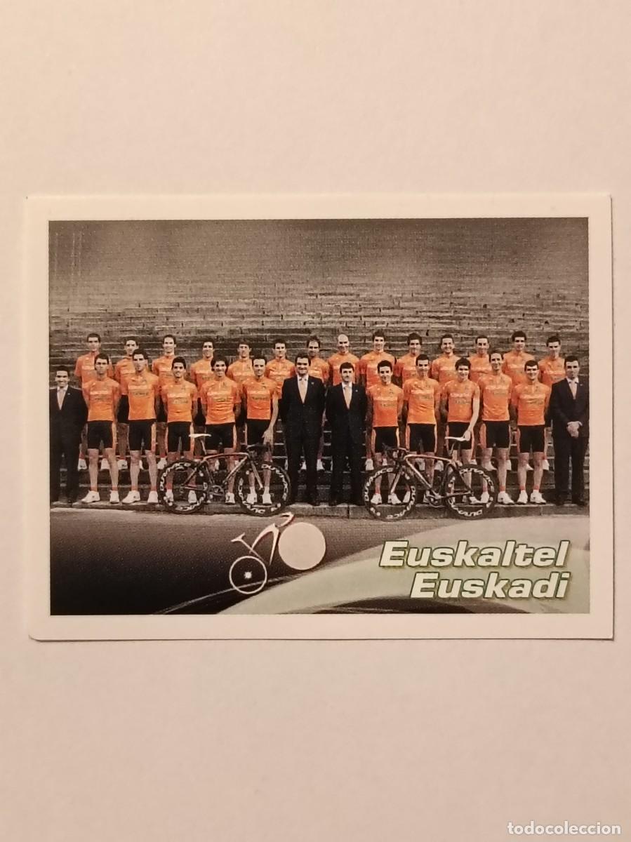 Coleccionismo deportivo: #103 EQUIPO (EUSKALTEL) CICLISMO SPRINT 2010 PANINI