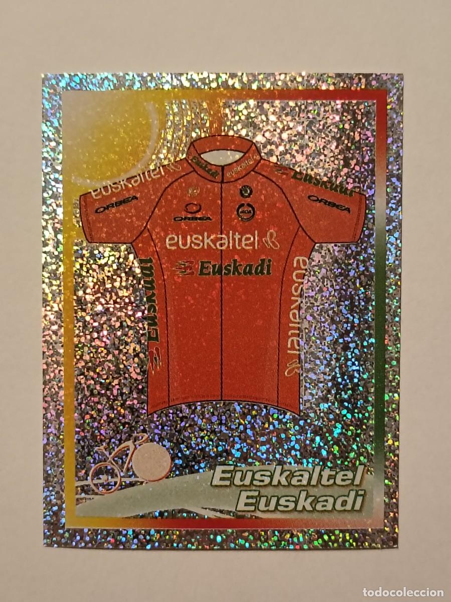 Coleccionismo deportivo: #104 ESCUDO (EUSKALTEL) CICLISMO SPRINT 2010 PANINI