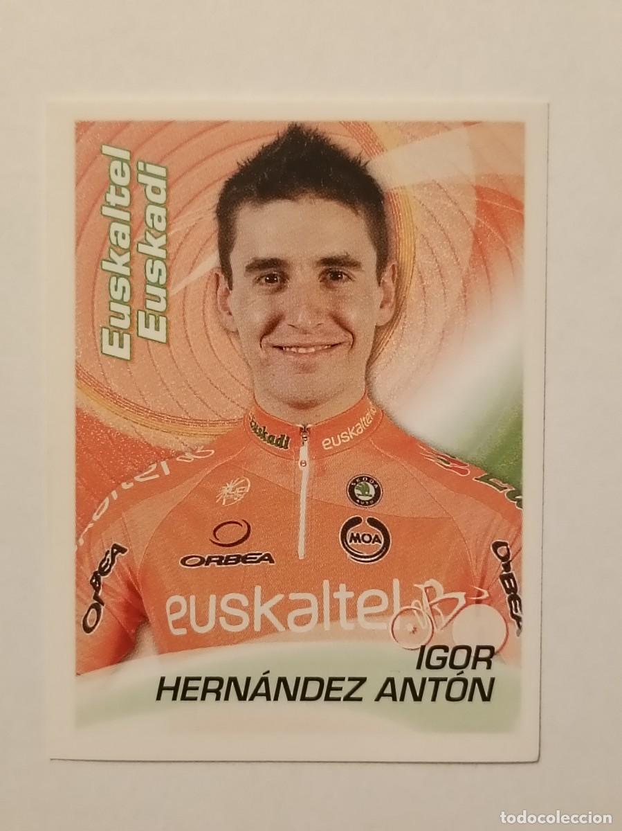 Coleccionismo deportivo: #105 IGOR HERNANDEZ ANTON (EUSKALTEL) CICLISMO SPRINT 2010 PANINI