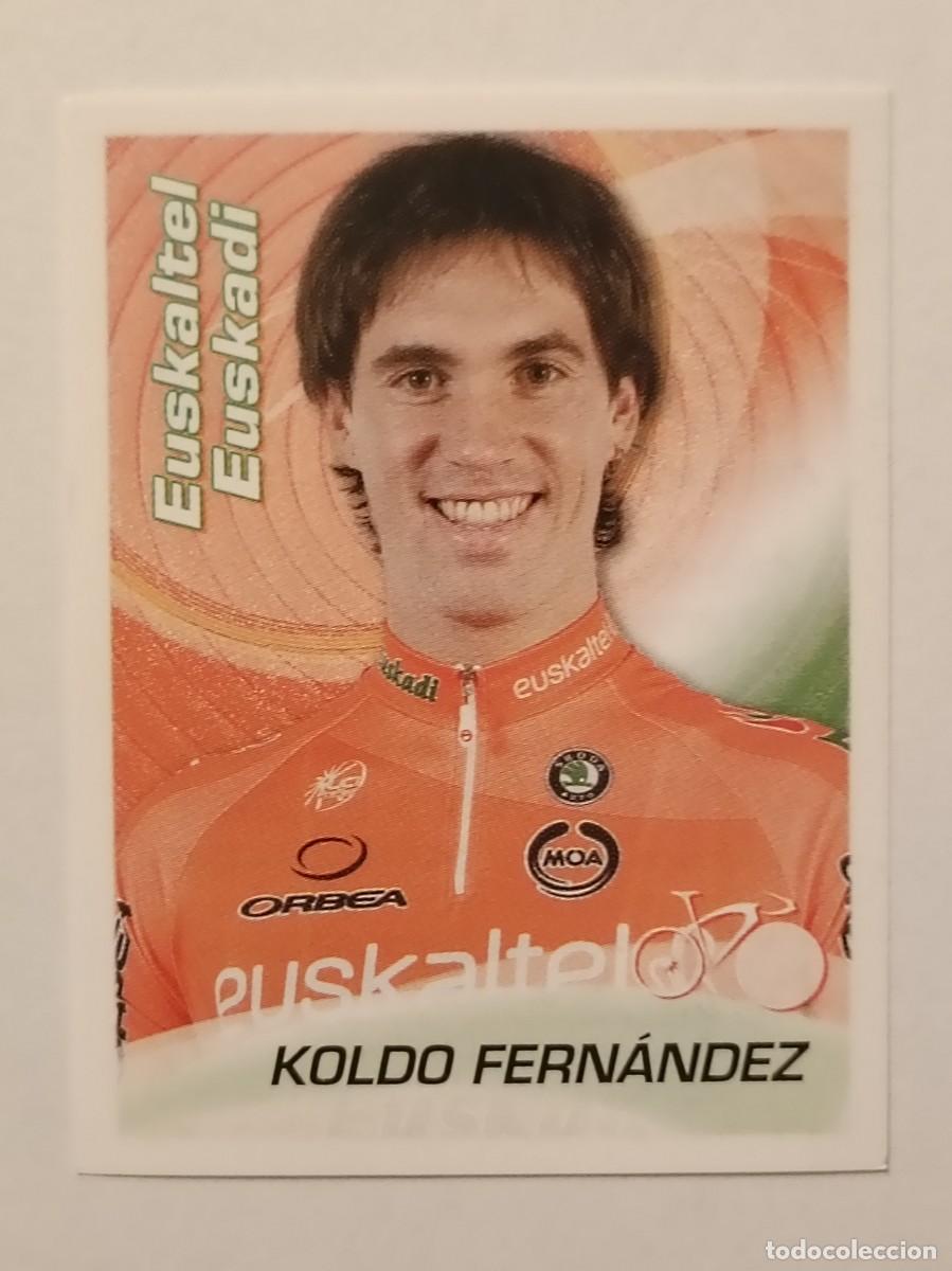 Coleccionismo deportivo: #106 KOLDO FERNANDEZ (EUSKALTEL) CICLISMO SPRINT 2010 PANINI
