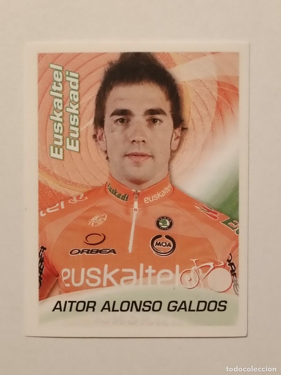 Coleccionismo deportivo: #107 AITOR ALONSO GALDOS (EUSKALTEL) CICLISMO SPRINT 2010 PANINI