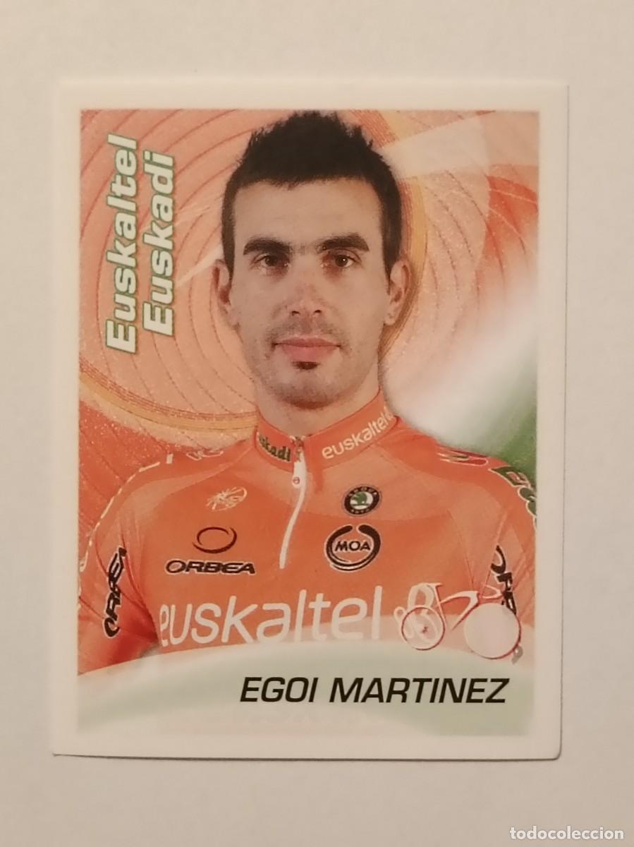 Coleccionismo deportivo: #110 EGOI MARTINEZ (EUSKALTEL) CICLISMO SPRINT 2010 PANINI