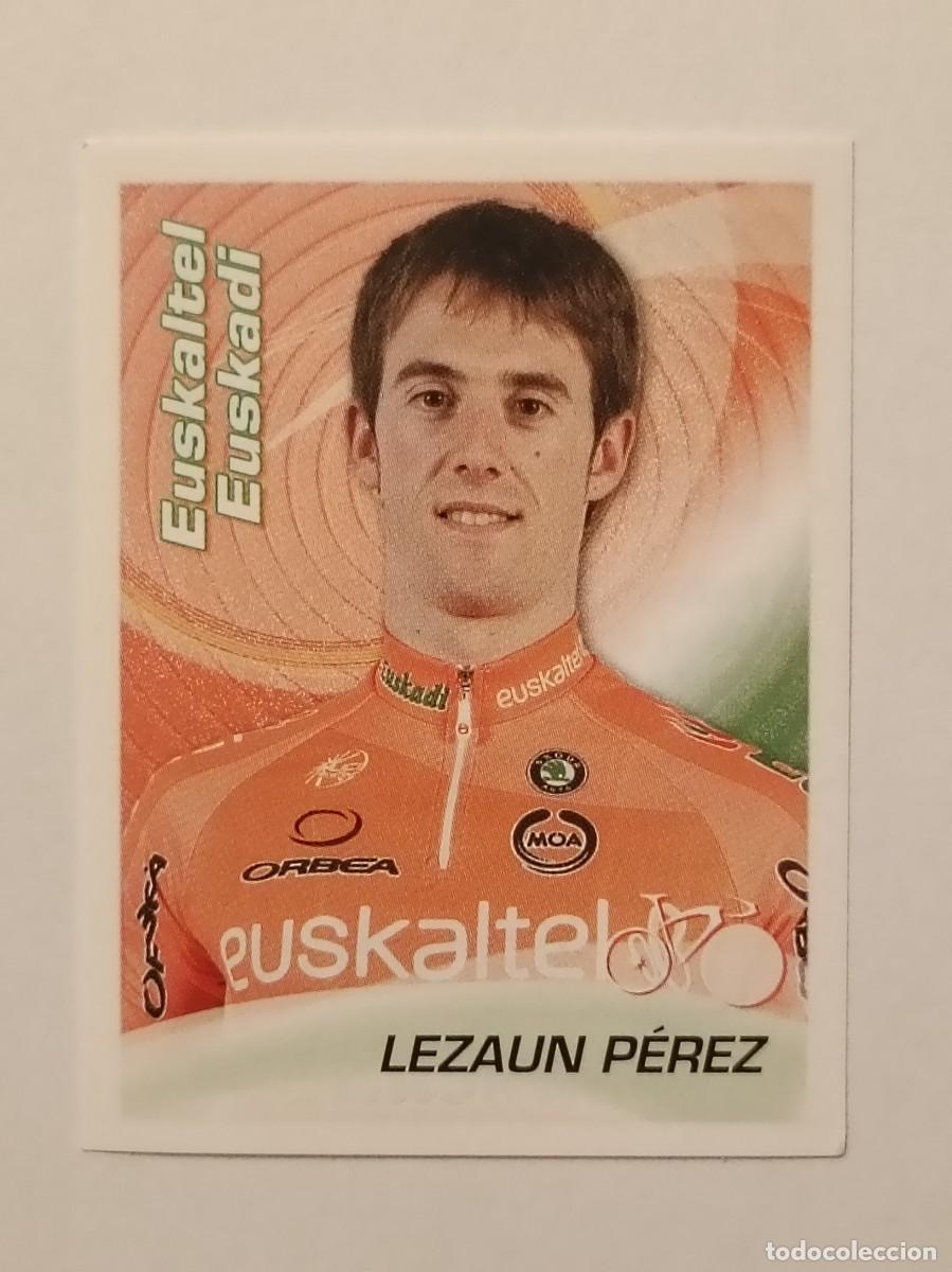 Coleccionismo deportivo: #112 LEZAUN PEREZ (EUSKALTEL) CICLISMO SPRINT 2010 PANINI