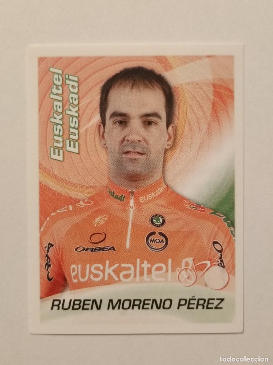 Coleccionismo deportivo: #113 RUBEN MORENO PEREZ (EUSKALTEL) CICLISMO SPRINT 2010 PANINI