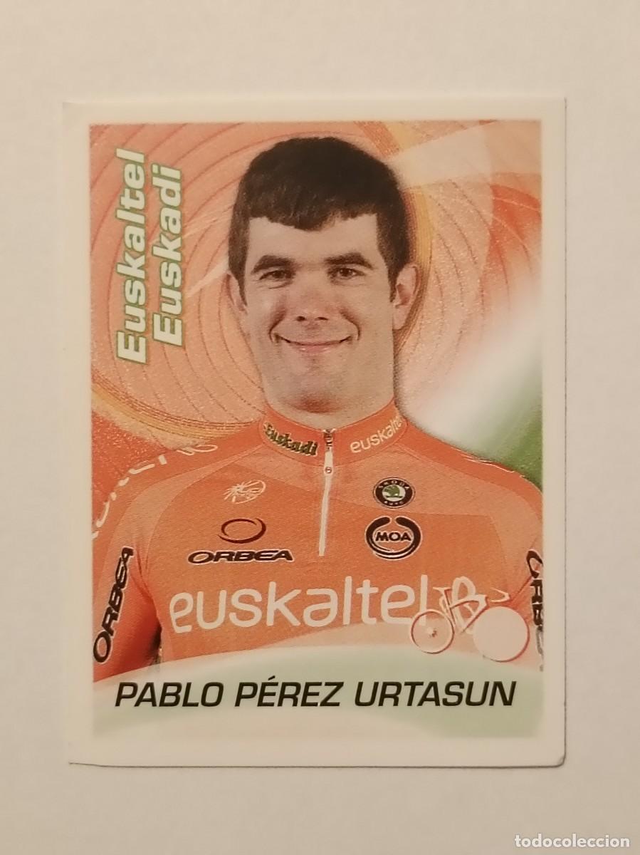 Coleccionismo deportivo: #117 PABLO PEREZ URTASUN (EUSKALTEL) CICLISMO SPRINT 2010 PANINI