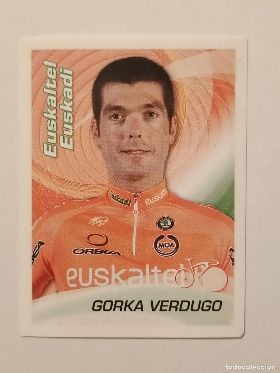 Coleccionismo deportivo: #119 GORKA VERDUGO (EUSKALTEL) CICLISMO SPRINT 2010 PANINI
