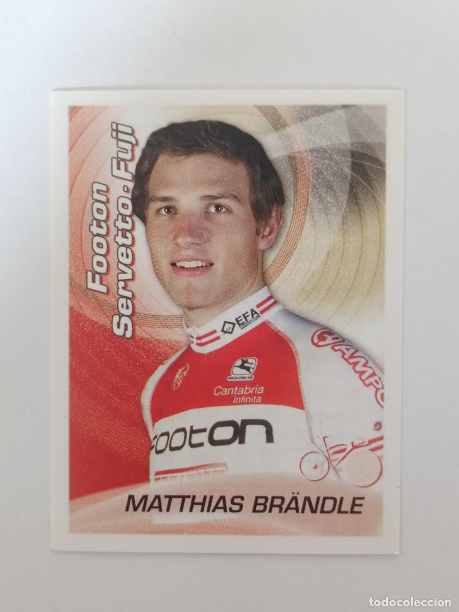 Coleccionismo deportivo: #123 MATTHIAS BRANDLE (FOOTON) CICLISMO SPRINT 2010 PANINI