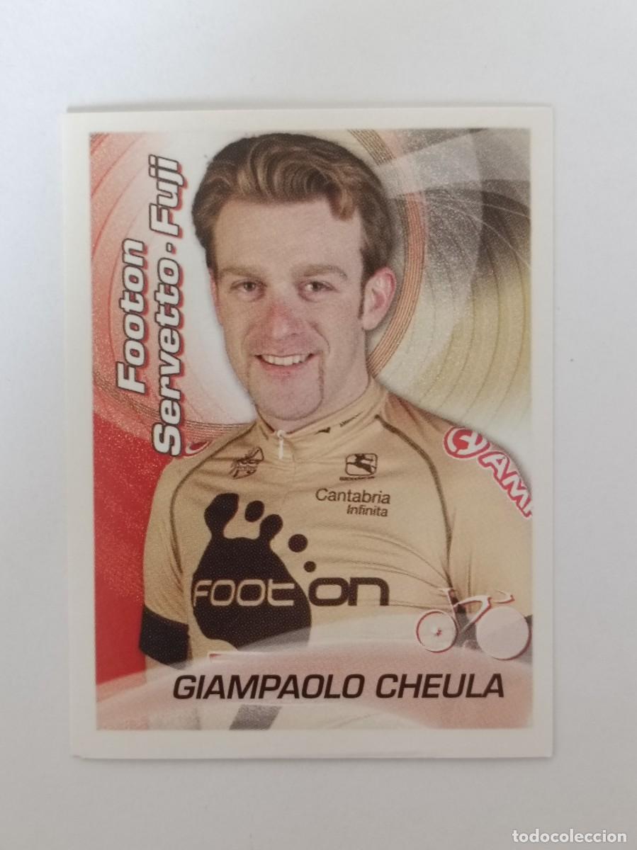 Coleccionismo deportivo: #126 GIAMPAOLO CHEULA (FOOTON) CICLISMO SPRINT 2010 PANINI