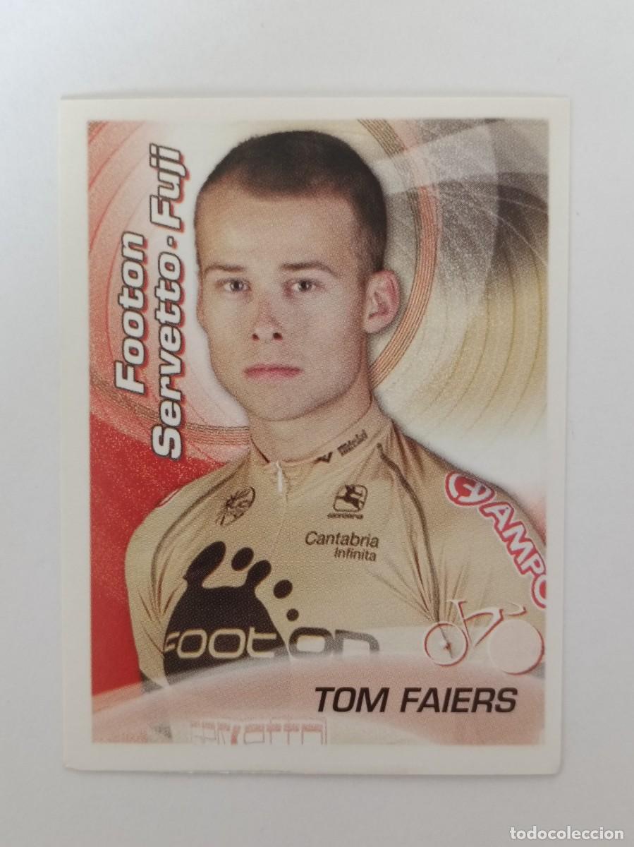 Coleccionismo deportivo: #130 TOM FAIERS (FOOTON) CICLISMO SPRINT 2010 PANINI