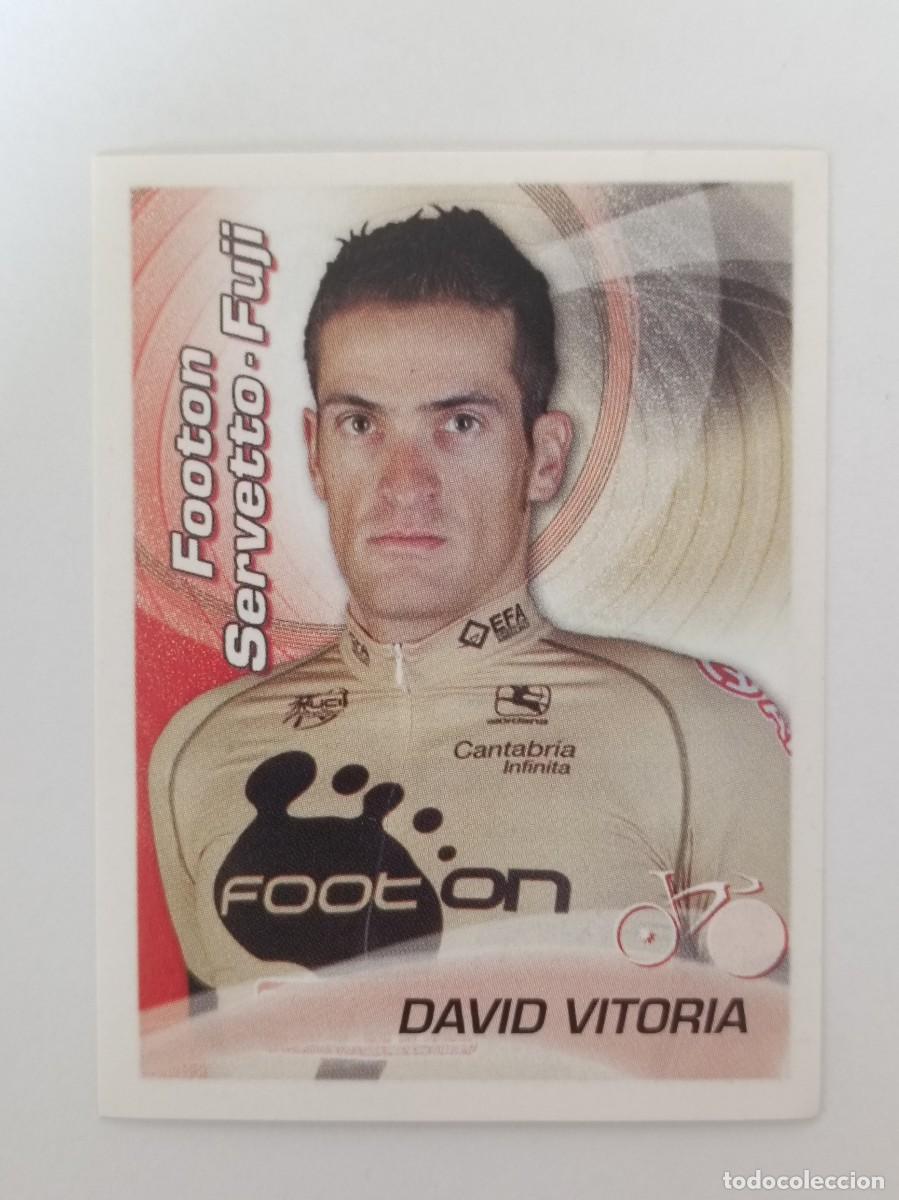 Coleccionismo deportivo: #136 DAVID VITORIA (FOOTON) CICLISMO SPRINT 2010 PANINI